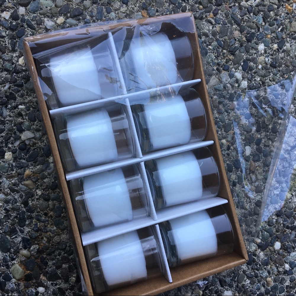 8 pack white votives
